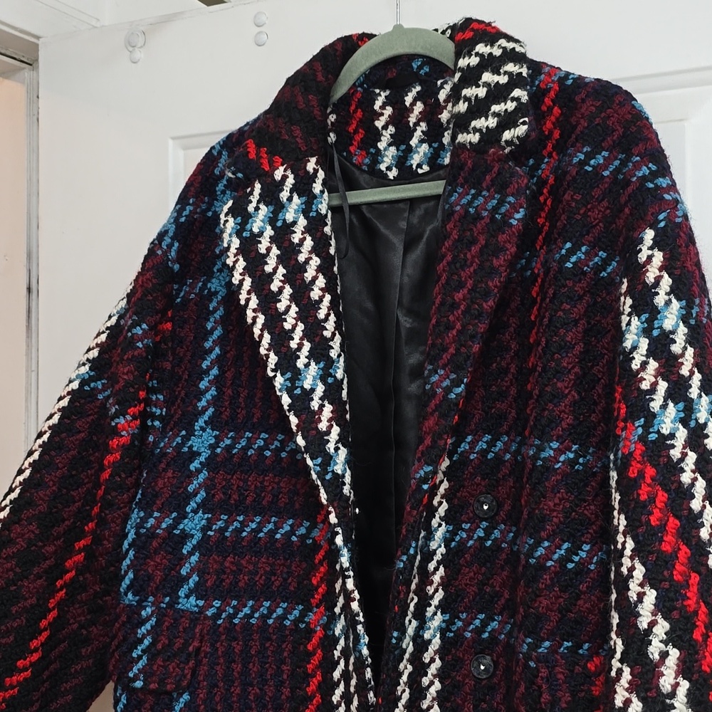 H&M Jacquard-weave coat - Picture 3 of 14